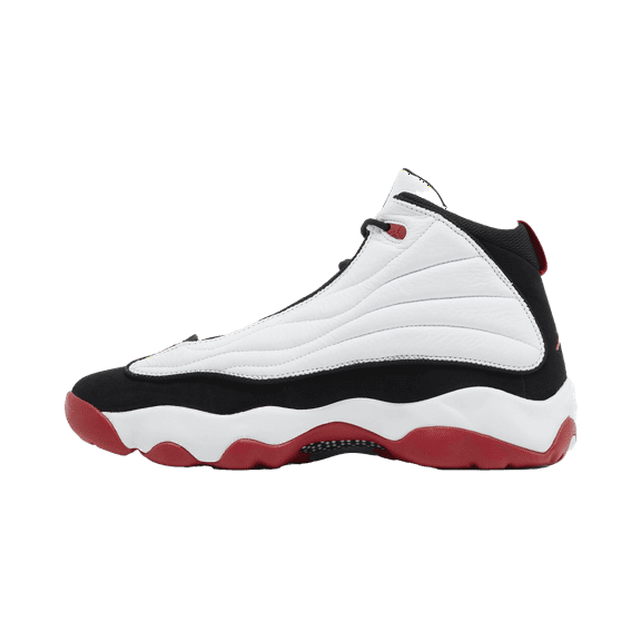 JORDAN MENS Jordan Pro Strong "White Black Gym Red" DC8418 116 from Stadium Goods