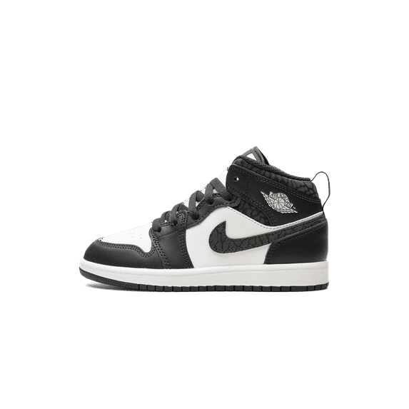 JORDAN PRE SCHOOL Air Jordan 1 Mid PS "Panda Elephant" FB9910 001 from Stadium Goods