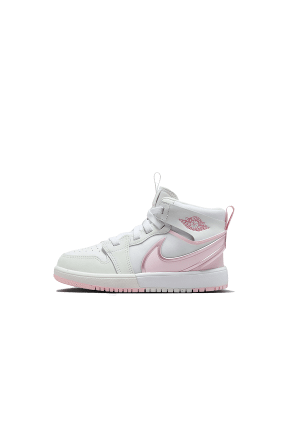 PRE SCHOOL Air Jordan 1 Retro Mid RM PS "White Fire Red Pink Foam" FQ1282 101 FQ1282 101 from Stadium Goods