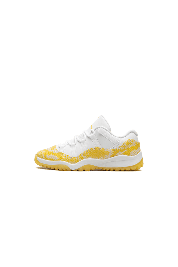 PRE SCHOOL Air Jordan 11 Low PS "Yellow Snakeskin" 580522 107 580522 107 from Stadium Goods