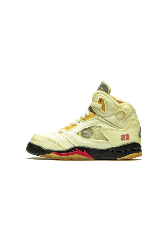 PRE SCHOOL Air Jordan 5 Retro SP PS "Off-White - Sail" CV4827 100 CV4827 100 from Stadium Goods