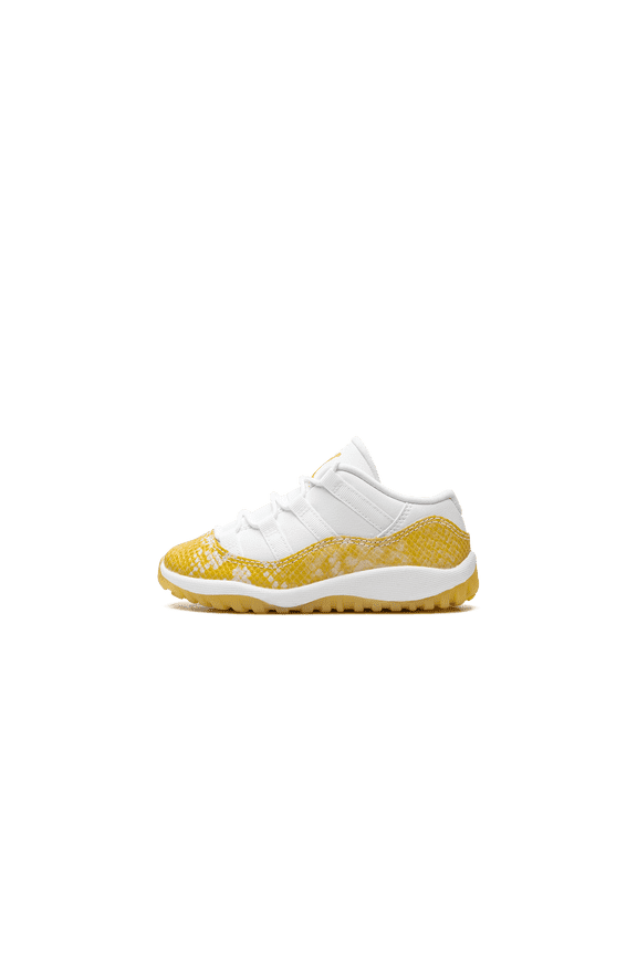 TODDLER Air Jordan 11 Low TD "Yellow Snakeskin" 645107 107 645107 107 from Stadium Goods