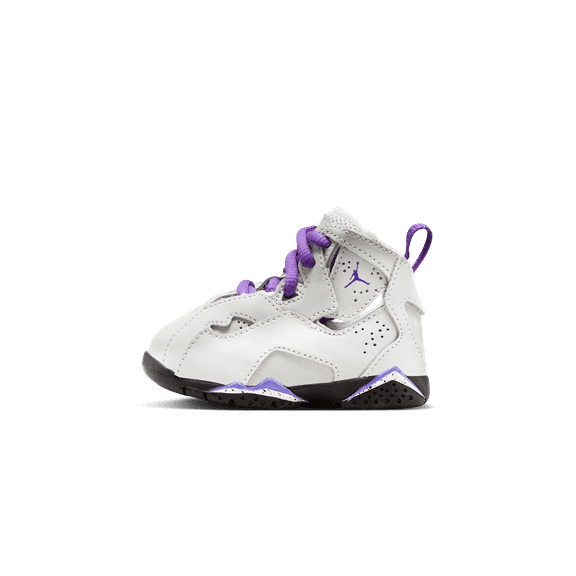 JORDAN TODDLER Jordan True Flight TD "Base Grey Purple Venom" 343797 052 from Stadium Goods