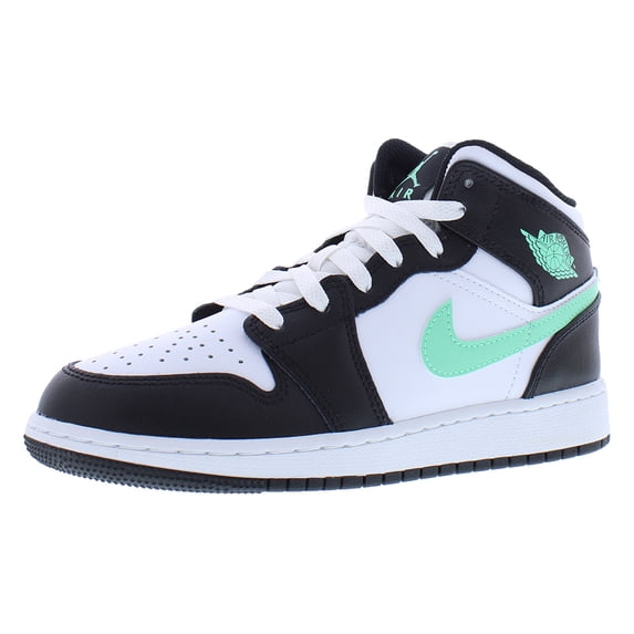 JORDAN Unisex Child Big Kid 4 DQ8423-103 White/Green Glow-Black