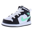 thumbnail image 1 of JORDAN Unisex Toddler Toddler 10 DQ8425-103 White/Green Glow-Black, 1 of 4