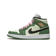 thumbnail image 1 of JORDAN WOMENS AIR JORDAN 1 MID SE Womens "Dutch Green" CZ0774 300 CZ0774 300 from Stadium Goods, 1 of 9