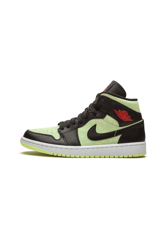 WOMENS AIR JORDAN 1 MID SE Womens "Barely Volt / Chile Red" CV5276 003 CV5276 003 from Stadium Goods