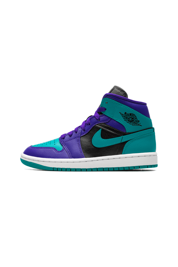WOMENS AIR JORDAN 1 MID Womens "Black Grape" BQ6472 502 BQ6472 502 from Stadium Goods