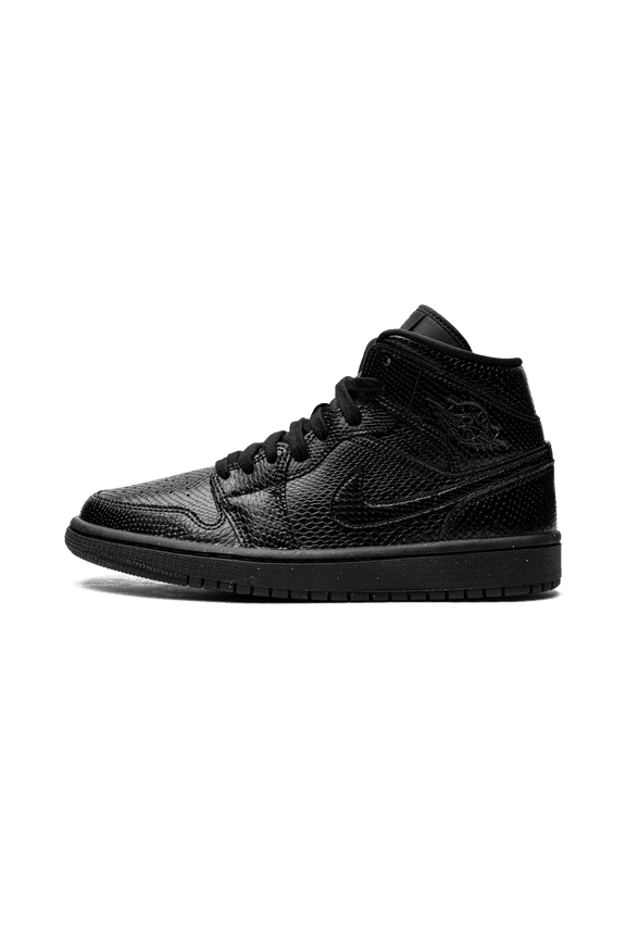 WOMENS AIR JORDAN 1 MID Womens "Black Snakeskin" BQ6472 010 BQ6472 010 from Stadium Goods