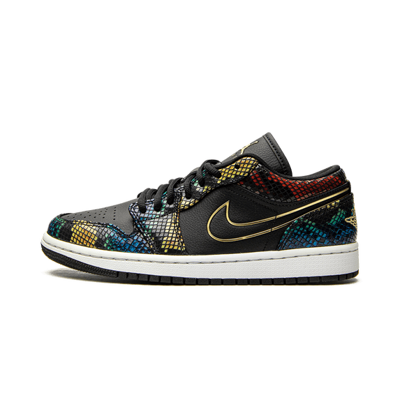 JORDAN WOMENS Air Jordan 1 Low Womens "Multicolor Snakeskin" CW5580 001 from Stadium Goods