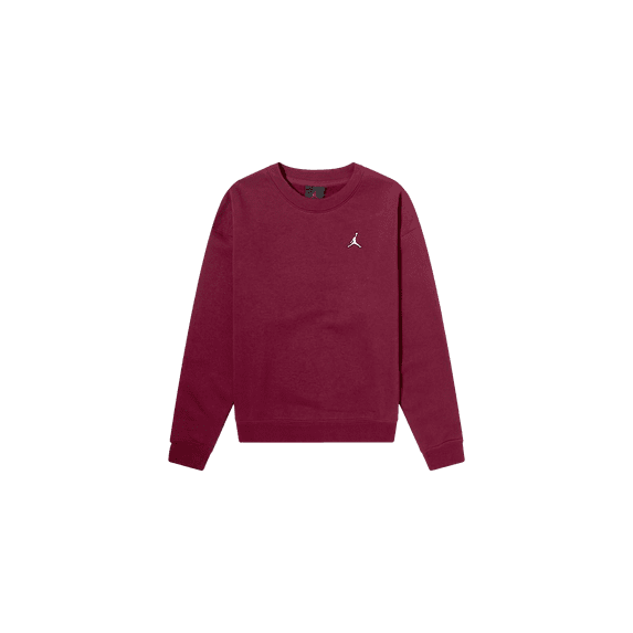 JORDAN WOMENS Brooklyn Crewneck Sweatshirt "CHERRYWOOD RED/WHITE" DQ4462 645 DQ4462 645 from Stadium Goods