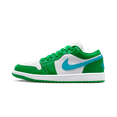 thumbnail image 1 of JORDAN WOMENS JORDAN 1 LO Womens "Lucky Green / Aquatone" DC0774 304 DC0774 304 from Stadium Goods, 1 of 8