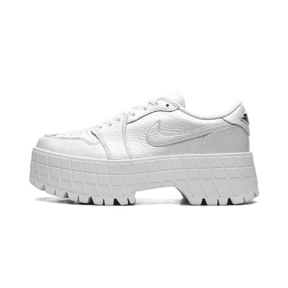 JORDAN WOMENS Jordan 1 Brooklyn Low Womens "White Metallic Silver" HF3184 100 HF3184 100 from Stadium Goods