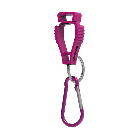 JORESTECH Glove Clip Safety Holder with Carabiner, CLIP-01 (Pink)
