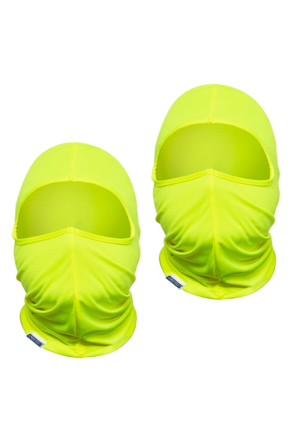 Hi-Vis Balaclava Face Covering Mask (2 Units)