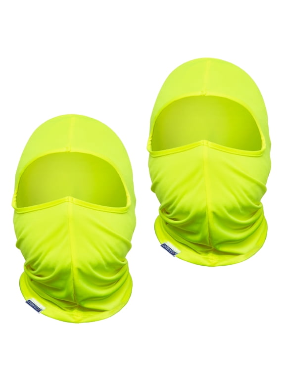 Hi-Vis Balaclava Face Covering Mask (2 Units)