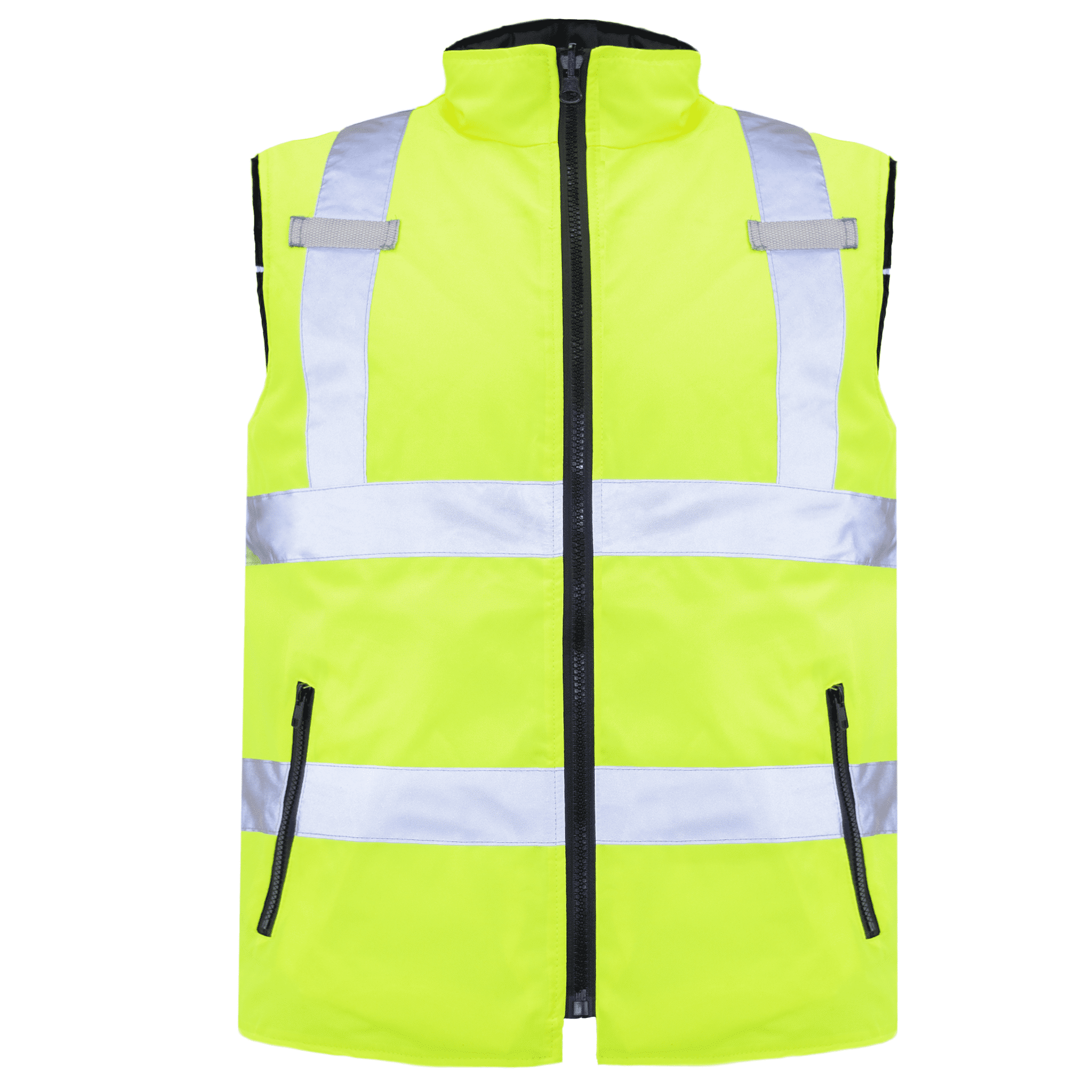 JORESTECH Hi-Vis Reversible Insulated Safety Vest, ANSI Class 2, VL-07 (3XL, Lime)