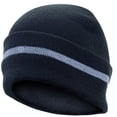 thumbnail image 1 of JORESTECH Hi-Vis Safety Beanie Hat (Black), 1 of 3