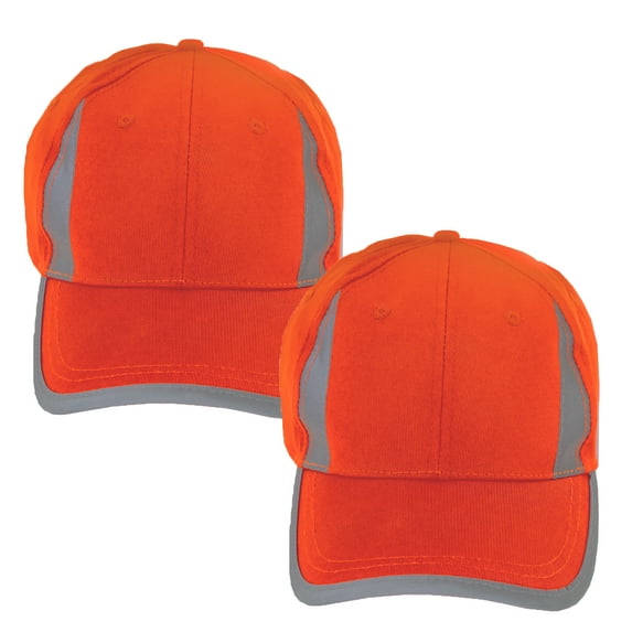 JORESTECH Hi-Vis Safety Cap (2-pack, Orange)