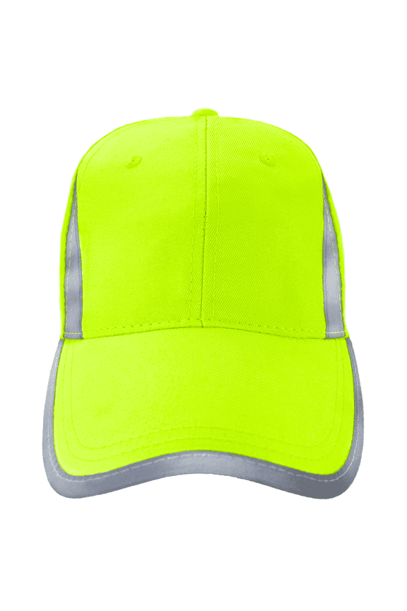 Hi-Vis Safety Cap (Lime)