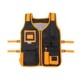 thumbnail image 1 of JORESTECH Hi-Vis Safety Tool Vest, VL-09 (Black/Orange), 1 of 10