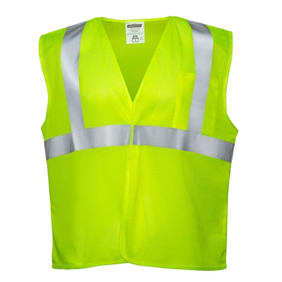 JORESTECH Hi-Vis Safety Vest, ANSI Class 2, VL-02 (L/XL, Lime)