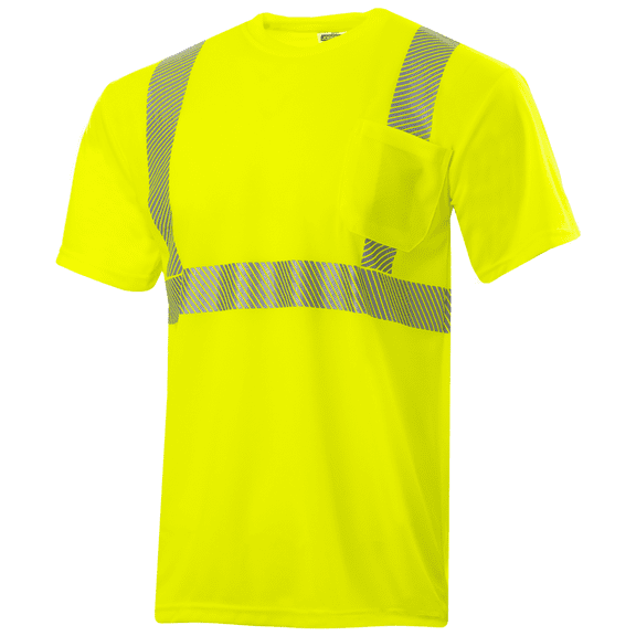 JORESTECH Hi-Vis Short-Sleeved Work Safety T-Shirt, TS-03 (Yellow, L)