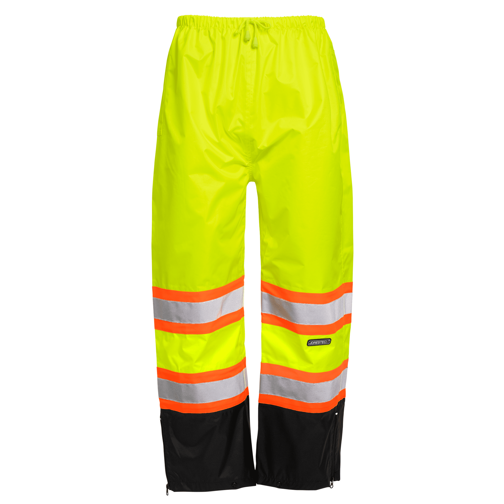 JORESTECH HiVis TwoTone Safety Rain Pants (YLBK, M)