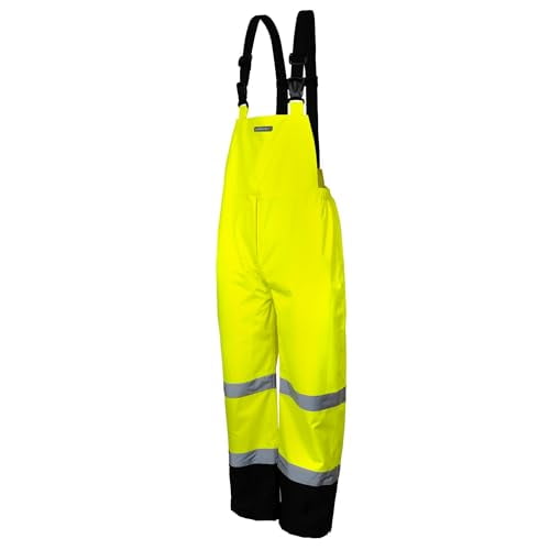 JORESTECH Waterproof Rain Suit - ANSI Compliant Safety Jacket & Pants With Reflective Tape For Work