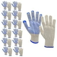 thumbnail image 1 of JORESTECH Multi-Purpose Knitted Work Gloves with Anti-Slip PVC Dots, GS-02 (Blue, 12 Units), 1 of 8