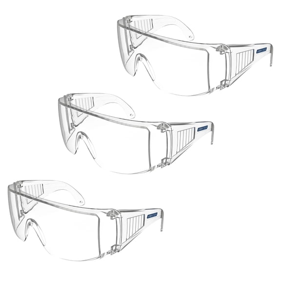 JORESTECH Safety Glasses, LS-203 (Clear, 3 Units)