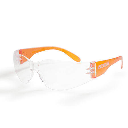 JORESTECH Safety Glasses, LS-260 (Orange/Clear, 1 Unit)