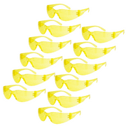 JORESTECH Safety Glasses, LS-260 (Yellow/Yellow, 12 Unit)