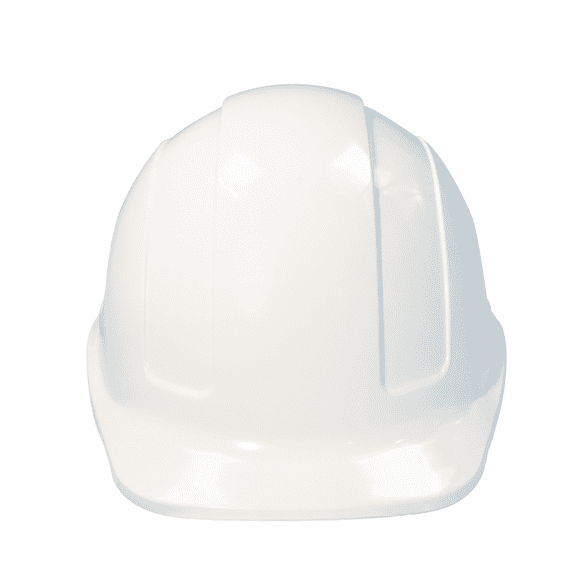 JORESTECH Safety Hard Hat with Front Brim and 4-Point Suspension, HHAT-01 (White)