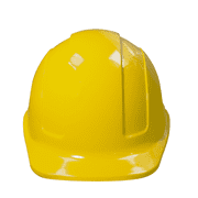 JORESTECH Safety Hard Hat with Front Brim and 4-Point Suspension, HHAT-01 Yellow