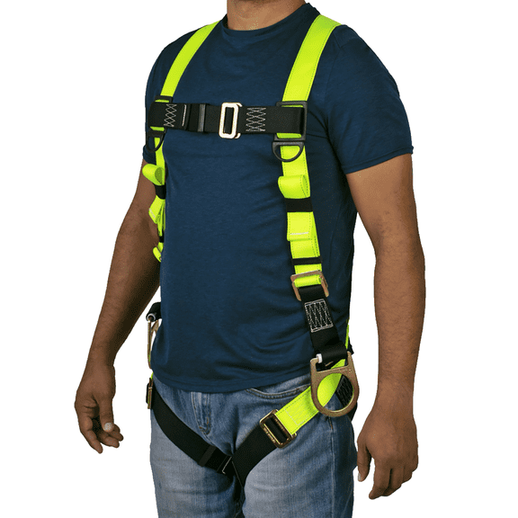 JORESTECH Safety Harness 3D Ring, ANSI OSHA UL, HARN-03