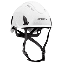 JORESTECH Ventilated Safety Rescue Helmet with Adjustable 4-Point Suspension, HHAT-05 (White)