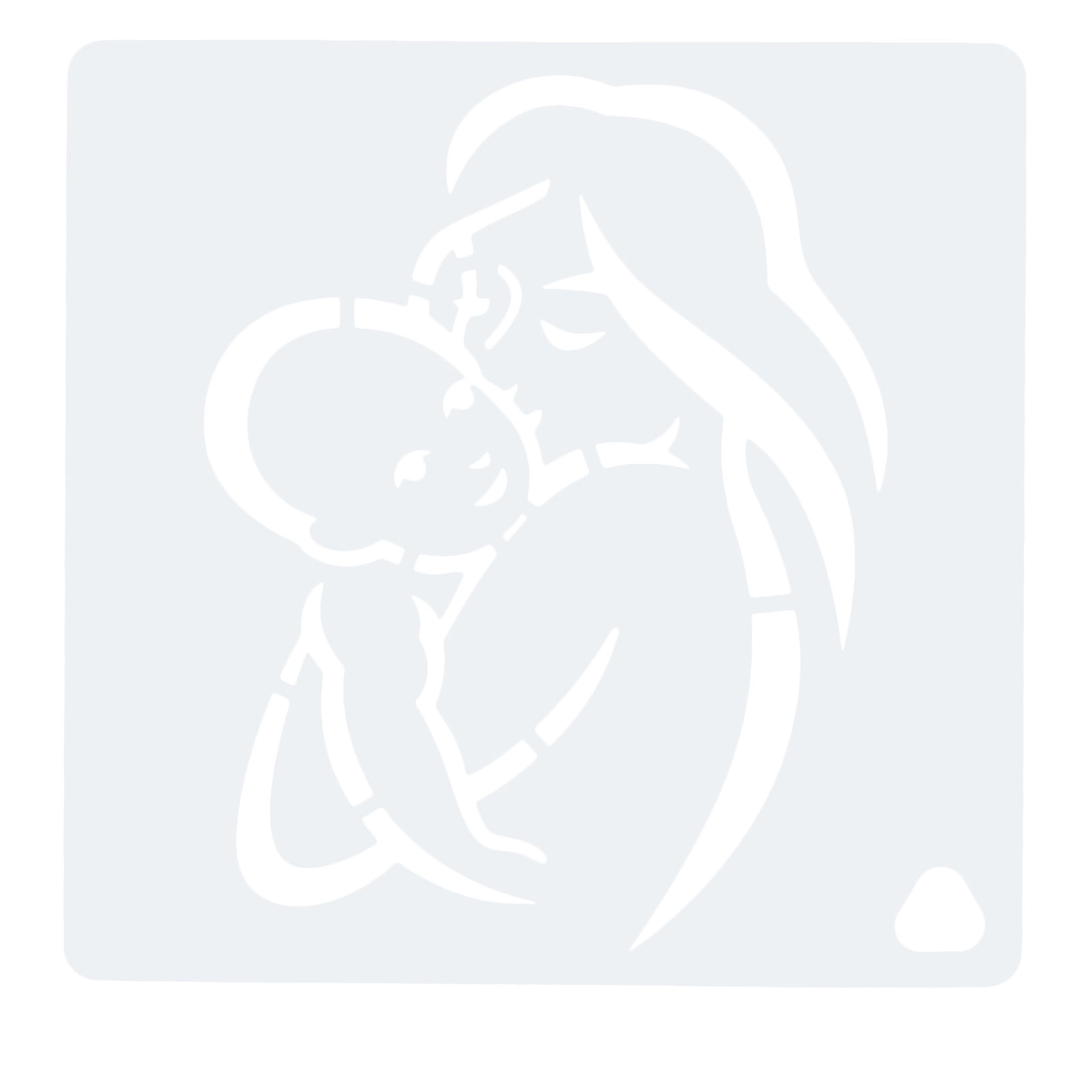 JORIAE Cake Embosser Big Sales!!Mother's Day Spray Flower Mould Cake