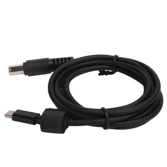 JORINDO 4.9ft / 1.5m Charging Cable, 65W Max Power 3A Current, Durable PVC Type-C Male to 7.9x5.5mm DC Plug Adapter, Reliable PD Notebook Power Supply Cord for Fast Charging Needs[cite: 1]