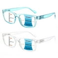 thumbnail image 1 of JOSCHOO 2 Pack Progressive Multifocal Reading Glasses Men Women Blue Light Blocking Reader, 1 of 4