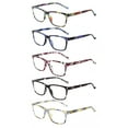 thumbnail image 1 of JOSCHOO 5 Pack Reading Glasses for Women Spring Hinge Fashion Ladies Reader, 1 of 8