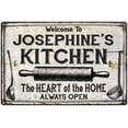 thumbnail image 1 of JOSEPHINE'S Kitchen Farmhouse Sign Gift 8x12 Metal 108120033124, 1 of 1