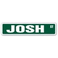 thumbnail image 1 of JOSH Street Sign Childrens Name Room Sign | Indoor/Outdoor |  24" Wide, 1 of 5