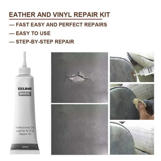 Leather Repair Kits for Couches - Vinyl Repair Kit, Leather Repair Kit,  Furniture Repair Kit - Leather Scratch Repair for Refurbishing for  Upholstery, Couch, Boat, Car Seats - Leather Dye 