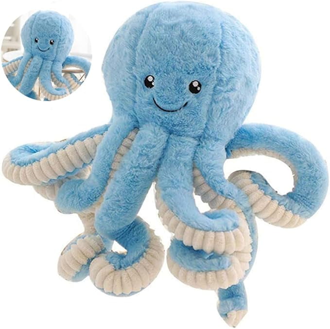 10cm Cute Purple Octopus Plush Toy - Soft Stuffed Animal Gift For Kids, Christmas - View #8