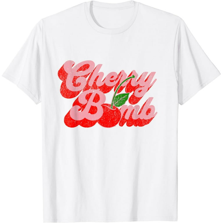 Cherry Bomb Retro Vintage Old Style T-Shirt Cherry Bomb Retro Vintage Old Style T-Shirt