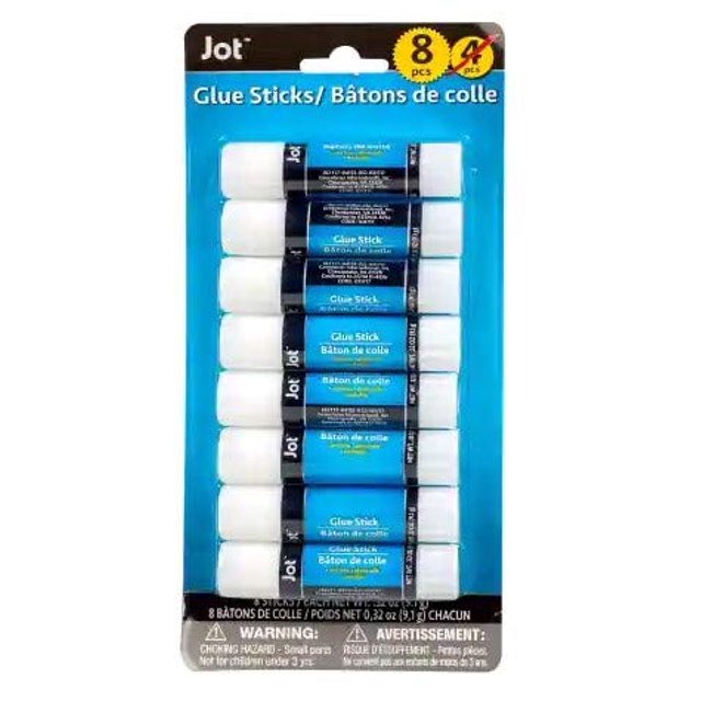JOT Glue Sticks Pack of 8