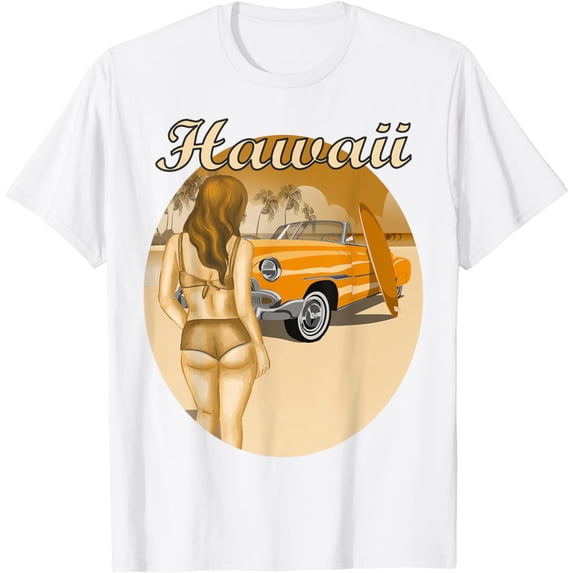 JOT Hawaii Holiday Beach Surfing Surfing T-Shirt
