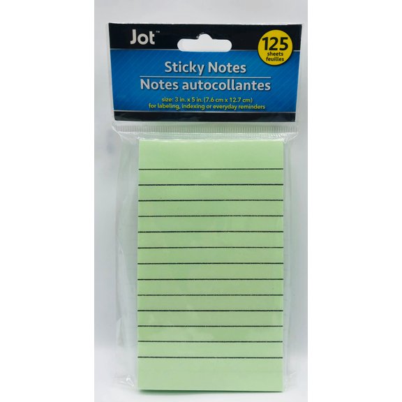 JOT Sticky Notes 125 notes New