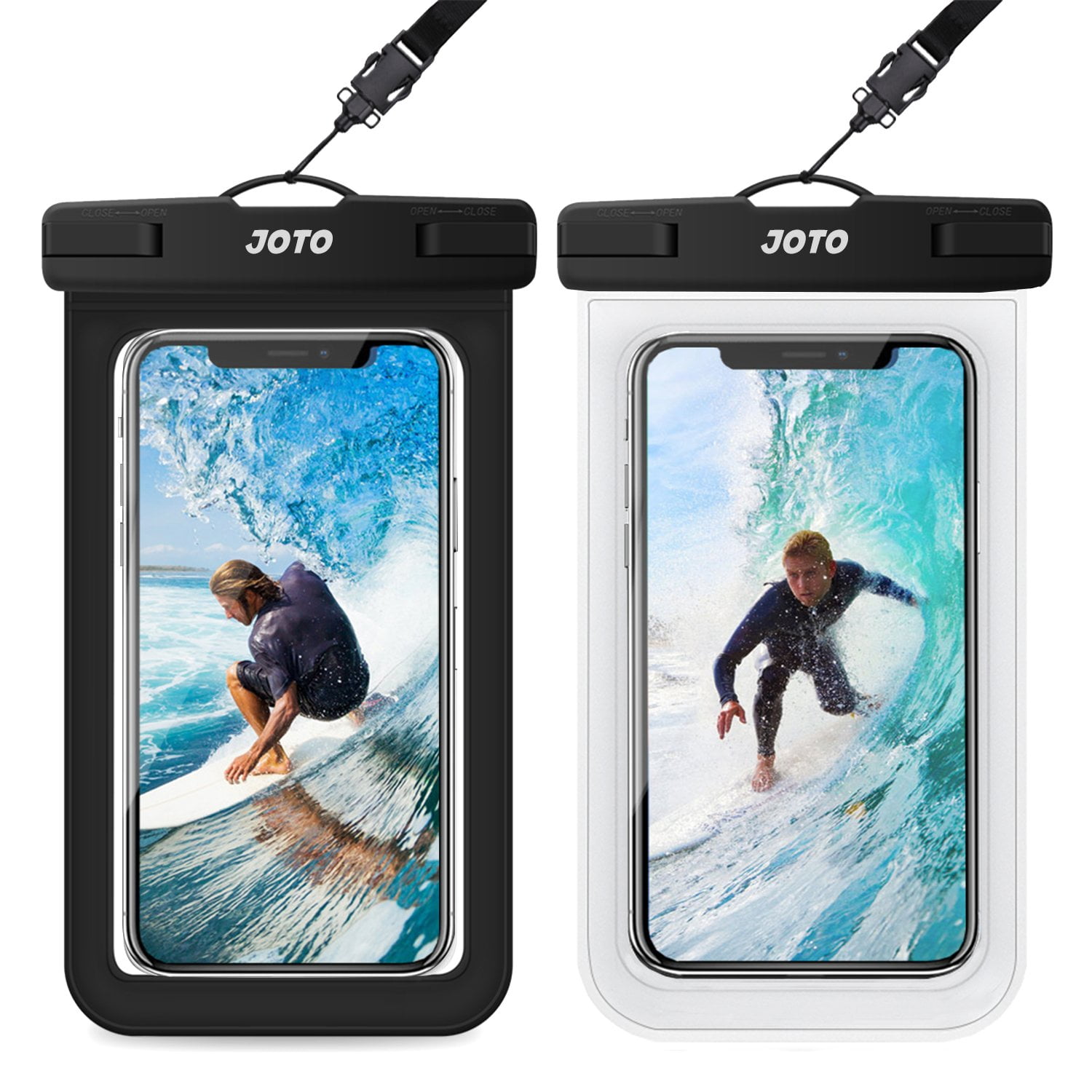 JOTO Waterproof Phone Pouch Universal Waterproof Case Dry Bag for